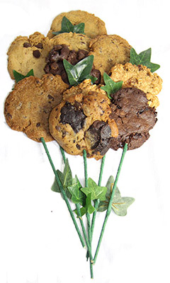 Vegan Long Stem Cookie Bouquet